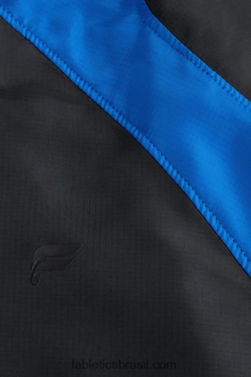 Fabletics corrida bloco azul 420HR3644 a jaqueta do intervalo homens