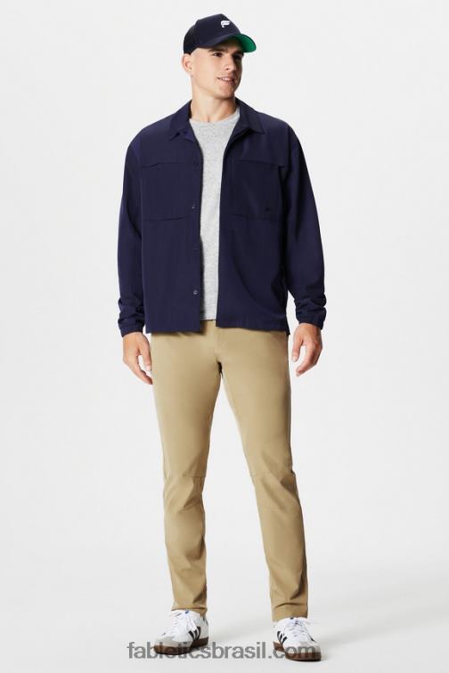 Fabletics marinha profunda 420HR3632 a jaqueta do posto avançado homens