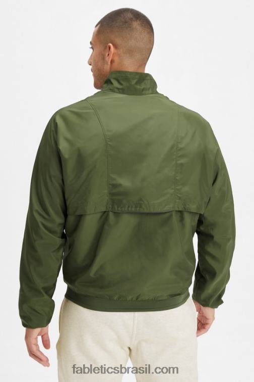 Fabletics musgo escuro 420HR3641 a jaqueta do intervalo homens