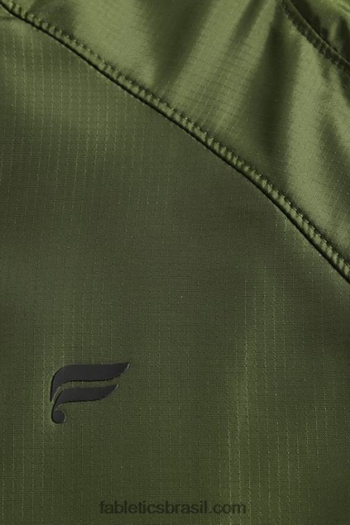 Fabletics musgo escuro 420HR3641 a jaqueta do intervalo homens