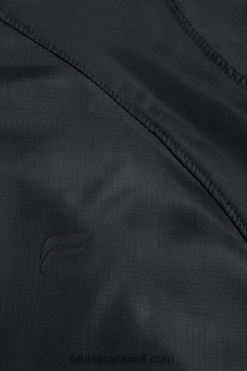 Fabletics preto 420HR3642 a jaqueta do intervalo homens