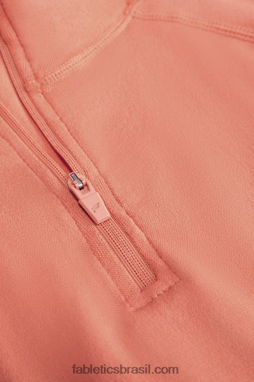 Fabletics argila de arenito 420HR3601 o dia de treino 1/4 zip homens
