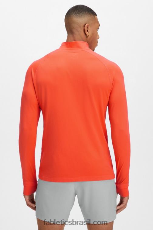 Fabletics chama brilhante 420HR3596 o dia de treino 1/4 zip homens