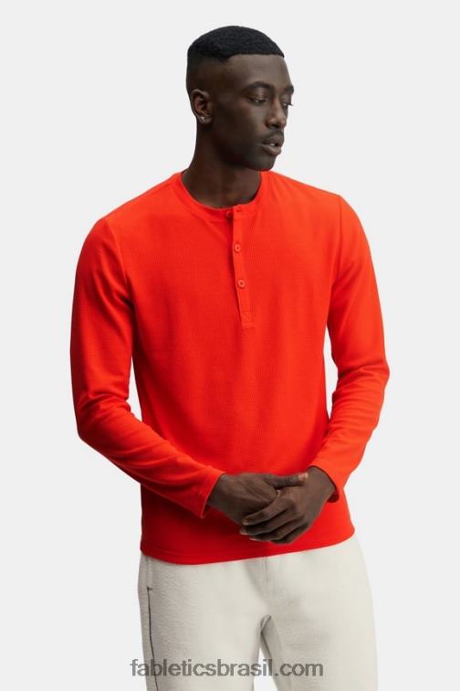Fabletics fogo 420HR3630 o waffle henley homens