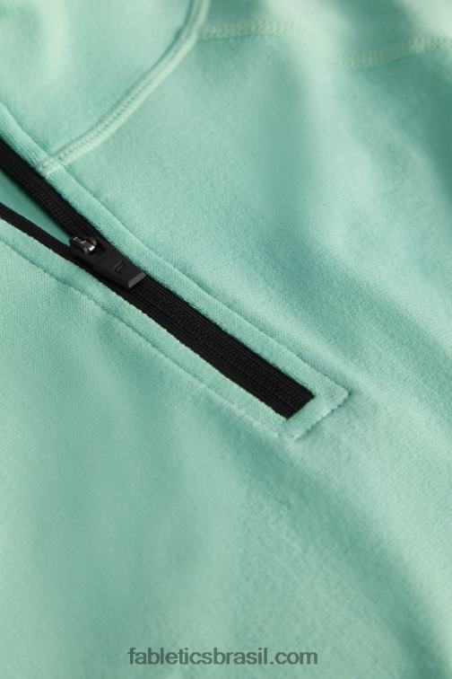 Fabletics menta fresca 420HR3598 o dia de treino 1/4 zip homens