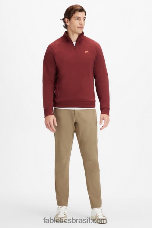 Fabletics sangue de boi 420HR3619 o go-to 1/4 zip 189 homens