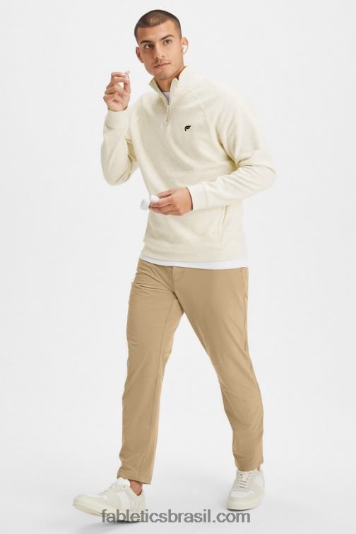 Fabletics urze óssea 420HR3605 o go-to 1/4 zip 187 homens