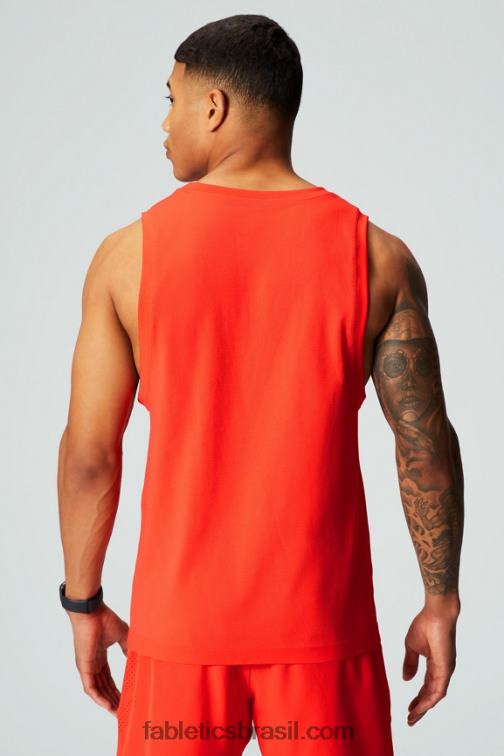Fabletics brilho de fogo 420HR3390 o tanque do dia de treinamento homens
