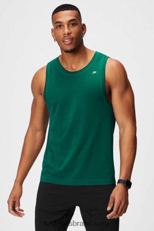 Fabletics fairway verde 420HR3392 o tanque do dia de treinamento homens
