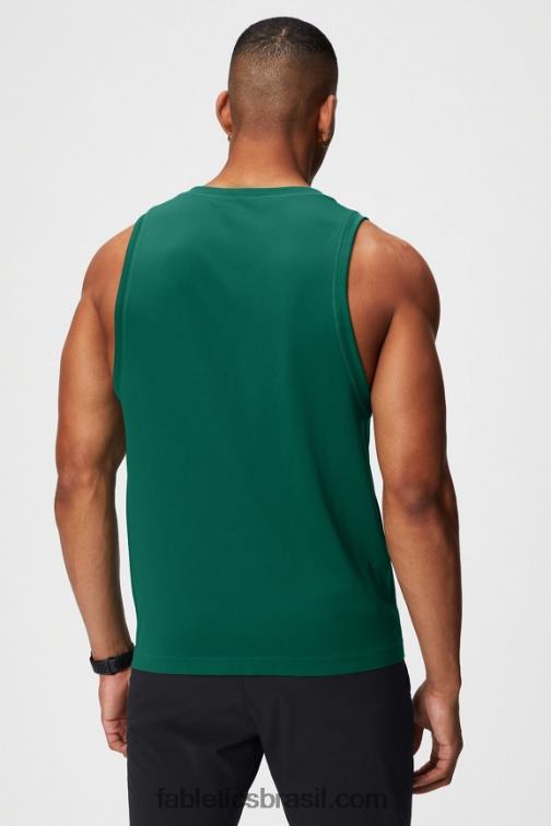 Fabletics fairway verde 420HR3392 o tanque do dia de treinamento homens