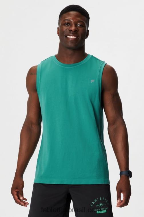 Fabletics maré de miami 420HR3371 o tanque muscular do dia de treinamento homens