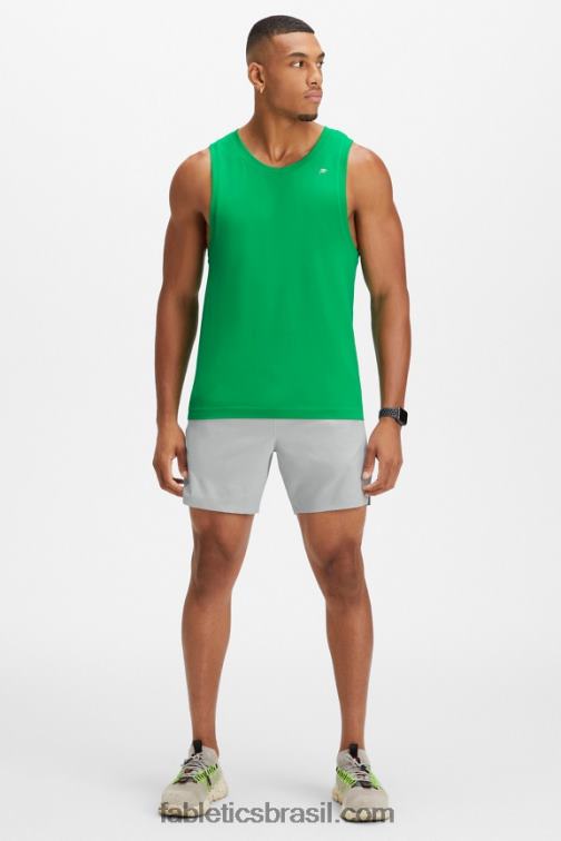Fabletics verde claro 420HR3397 o tanque do dia de treinamento homens