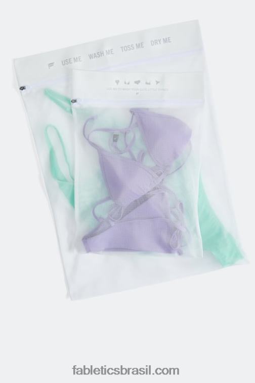 Fabletics branco 420HR2926 o saco de roupa delicada de 2 pacotes mulheres