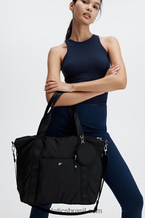 Fabletics preto 420HR2912 a sacola modular mulheres