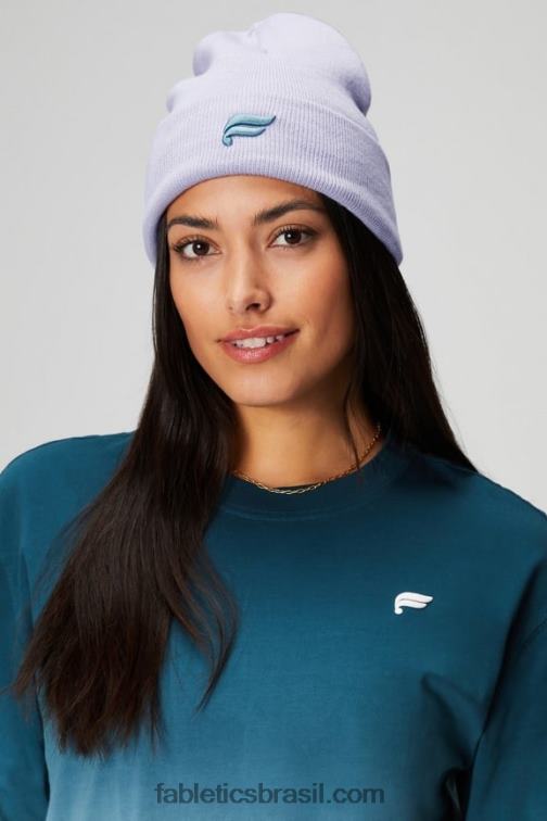 Fabletics névoa lilás 420HR3027 o gorro alpino mulheres