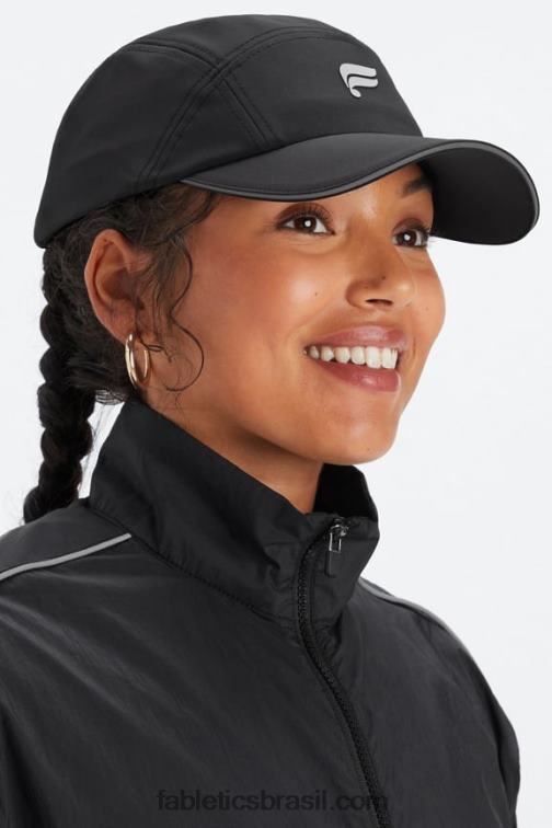 Fabletics preto 420HR3018 o chapéu fundamental mulheres