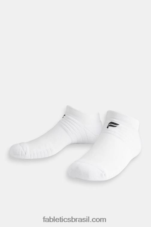 Fabletics branco clássico 420HR2979 a meia de desempenho mulheres