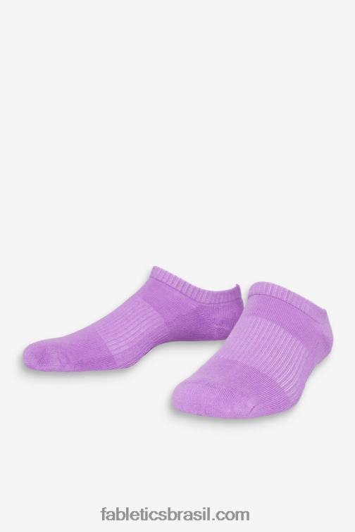 Fabletics fumaça lilás 420HR2977 a meia de tornozelo todos os dias mulheres