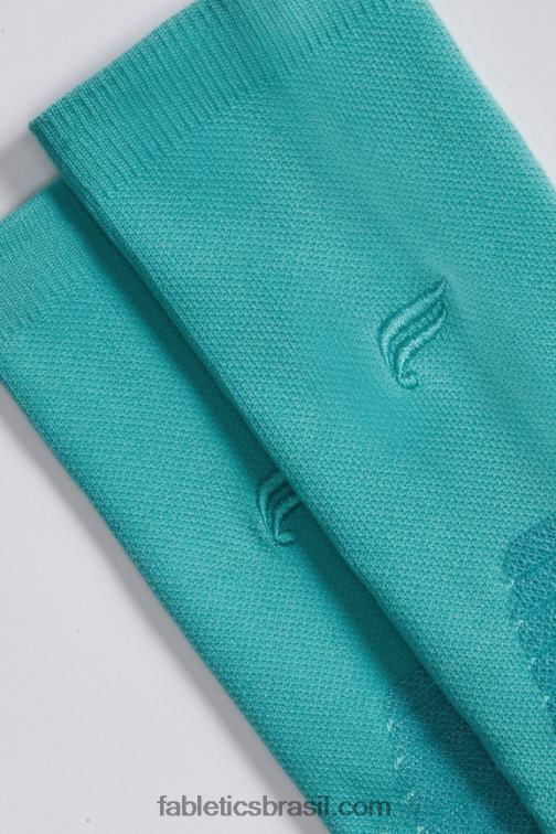 Fabletics mar aqua 420HR2996 a meia da equipe de desempenho mulheres