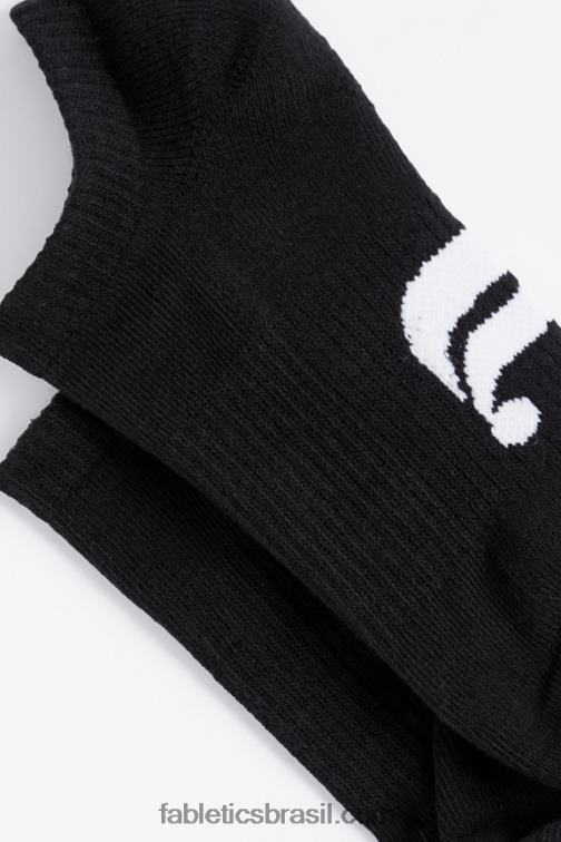 Fabletics preto 420HR2974 a meia de tornozelo todos os dias mulheres