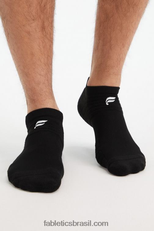 Fabletics preto 420HR2978 a meia de desempenho mulheres