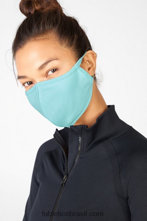 Fabletics sino azul iridescente 420HR3033 a máscara da solidariedade mulheres