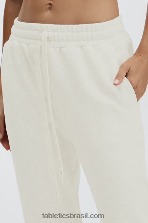 Fabletics Preto branco 420HR165 calça de moletom clássica mulheres