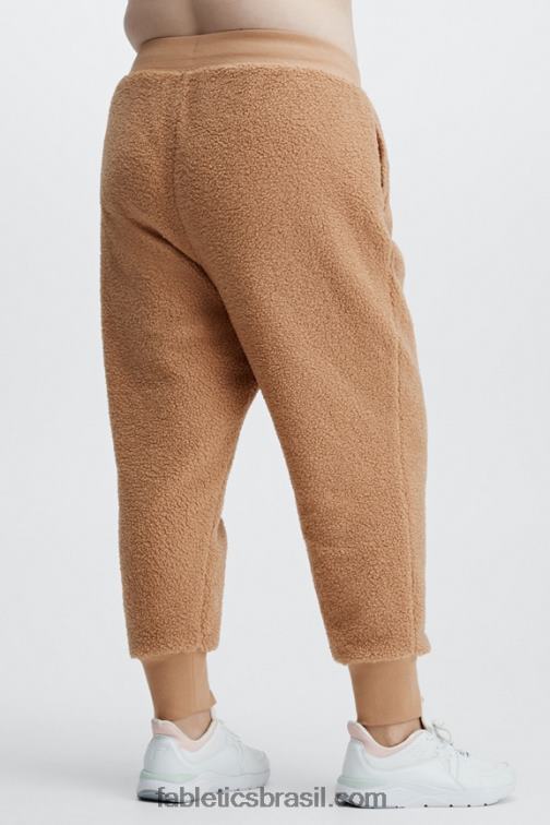 Fabletics abismo/azul violeta 420HR182 corredor de luxo de pelúcia mulheres
