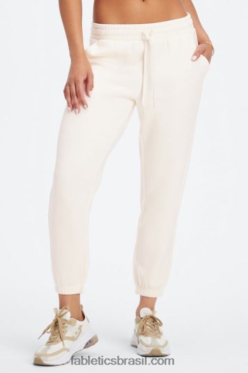 Fabletics aveia/broto 420HR88 calça de moletom clássica eco go-to mulheres