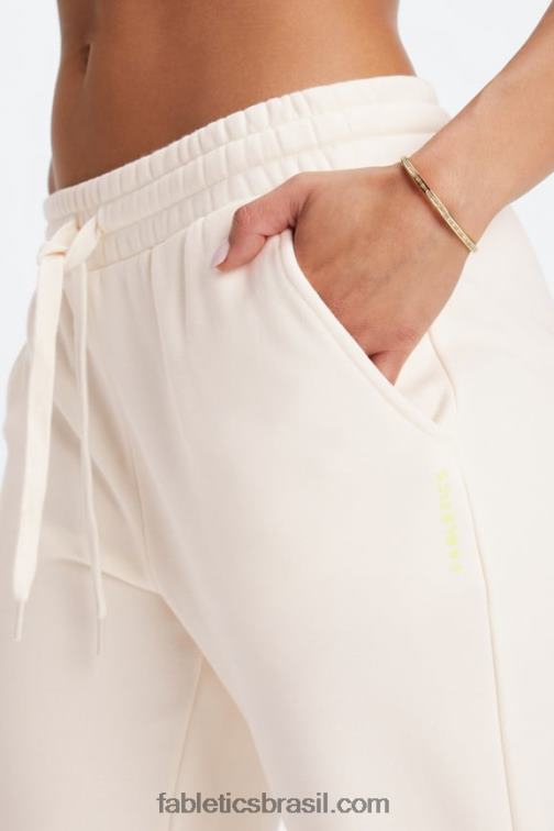 Fabletics aveia/broto 420HR88 calça de moletom clássica eco go-to mulheres