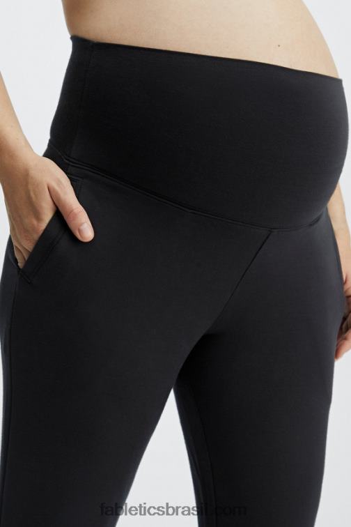 Fabletics bandana/tapioca nova azul 420HR179 corredor de maternidade lounge terry mulheres