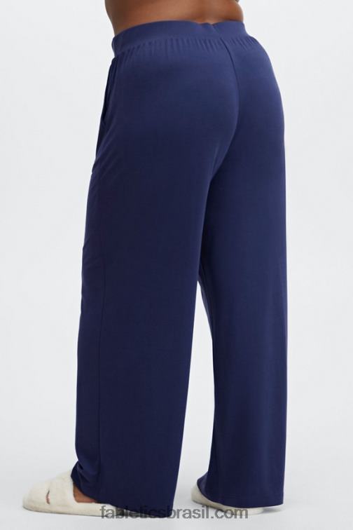 Fabletics branco/multi 420HR194 calça larga de malha elegante mulheres