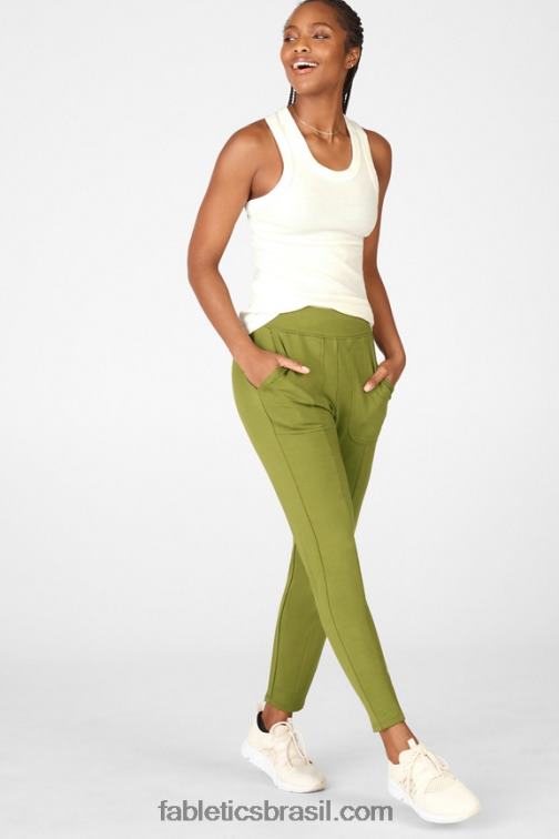 Fabletics branco/shorewood/nuvem rosa 420HR189 jogger gemma mulheres