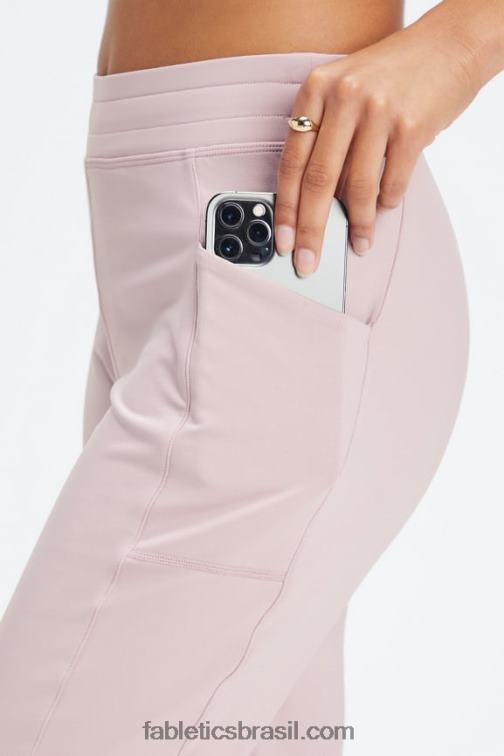 Fabletics broto/clube atlético 420HR61 jogger cintura alta com bolso thermaflex mulheres