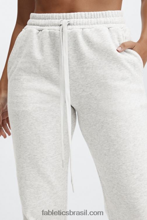Fabletics celeste/branco clássico 420HR171 calça de moletom clássica mulheres