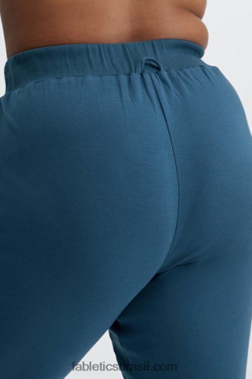 Fabletics cereja clássico/branco clássico 420HR162 aspen puffer jogger mulheres