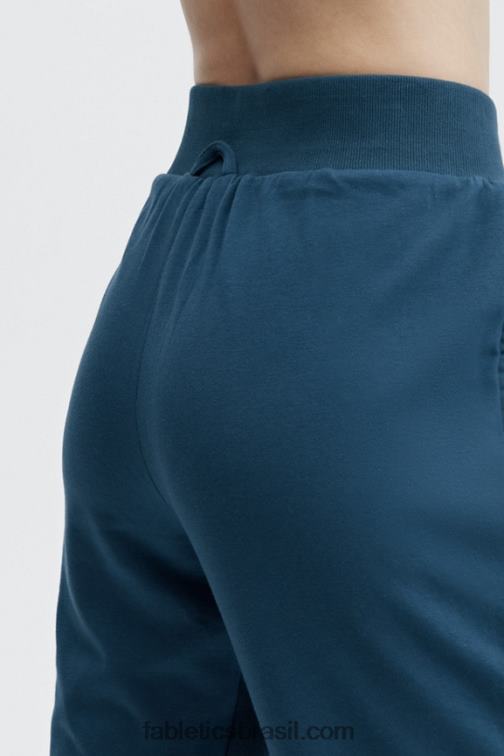 Fabletics cinza menta/oliva 420HR161 aspen puffer jogger mulheres