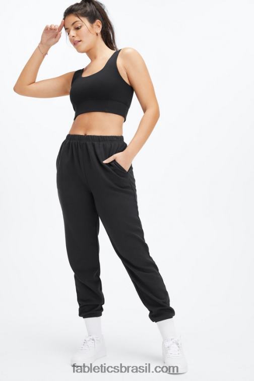 Fabletics cobalto profundo/babosa 420HR103 calça de moletom leve go-to slim mulheres
