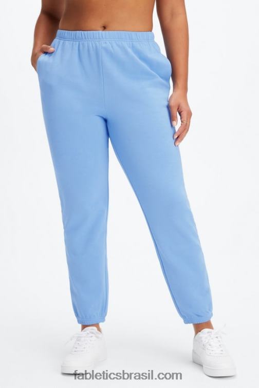 Fabletics cobalto profundo/babosa 420HR104 calça de moletom leve go-to slim mulheres