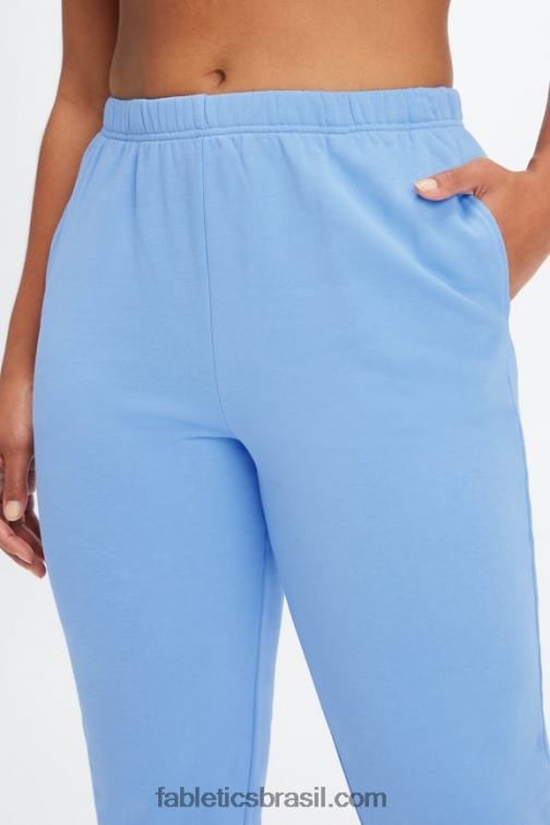 Fabletics cobalto profundo/babosa 420HR104 calça de moletom leve go-to slim mulheres
