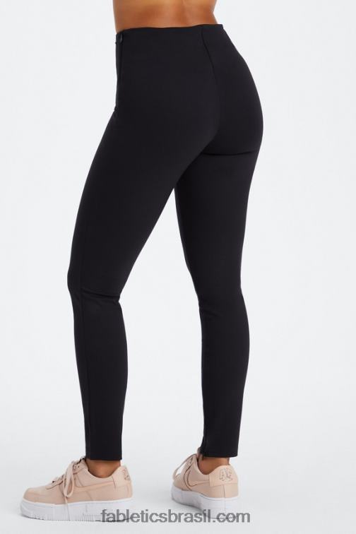 Fabletics coral haze estático/reflexivo prateado 420HR121 calça skinny 24/7 mulheres