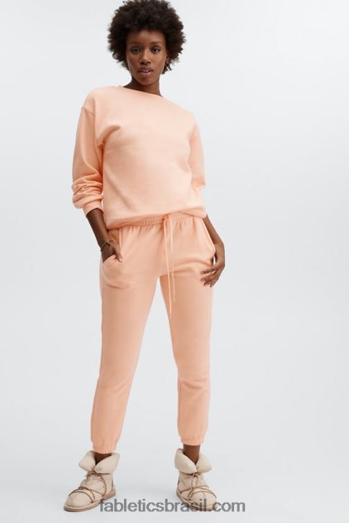 Fabletics creme de limão/multi 420HR87 calça de moletom clássica eco go-to mulheres