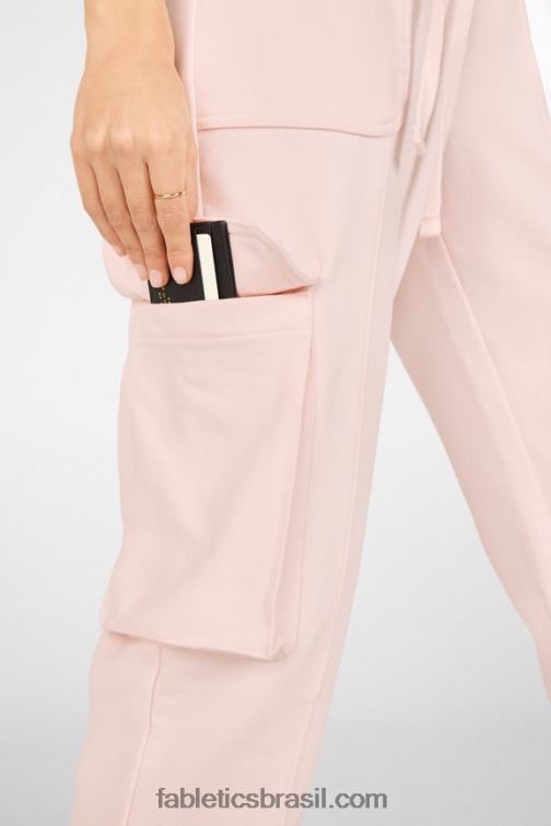 Fabletics ferrugem/cedro empoeirado/rosa pérola 420HR205 calça cargo nyla mulheres