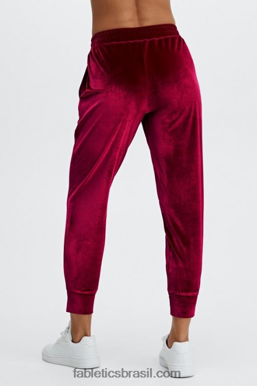 Fabletics lilás enevoado 420HR151 corredor de veludo de luxo mulheres