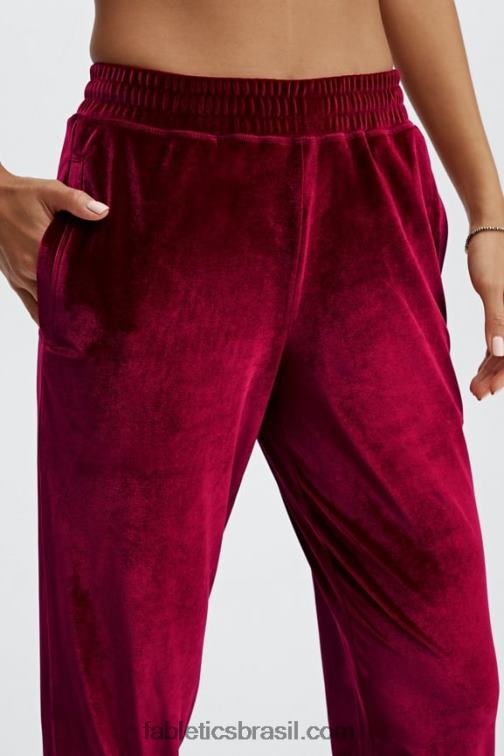 Fabletics lilás enevoado 420HR151 corredor de veludo de luxo mulheres