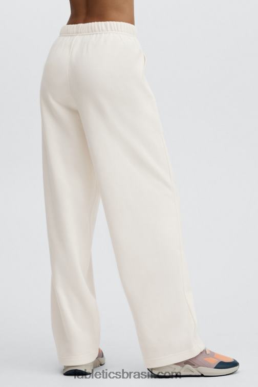 Fabletics madeira de bétula/verdadeiro azul-petróleo/laranja estourada 420HR112 calça de moletom de perna larga mulheres