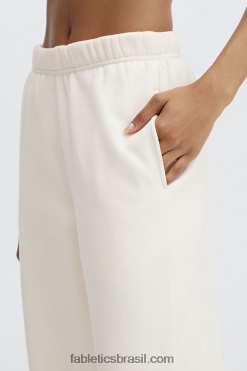 Fabletics madeira de bétula/verdadeiro azul-petróleo/laranja estourada 420HR112 calça de moletom de perna larga mulheres