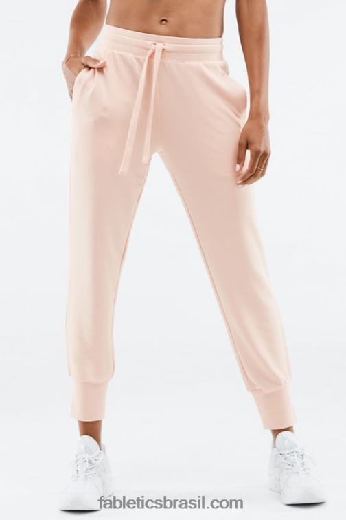 Fabletics índigo lavado/branco 420HR25 corredor de luxo terry 3 mulheres