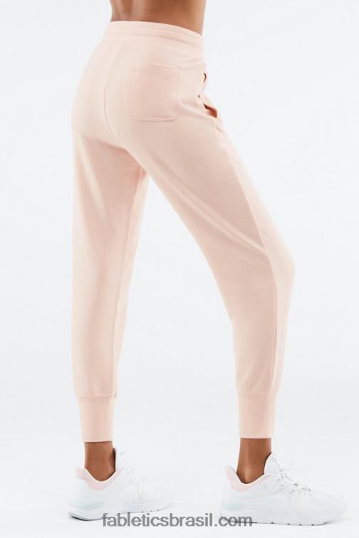 Fabletics índigo lavado/branco 420HR25 corredor de luxo terry 3 mulheres