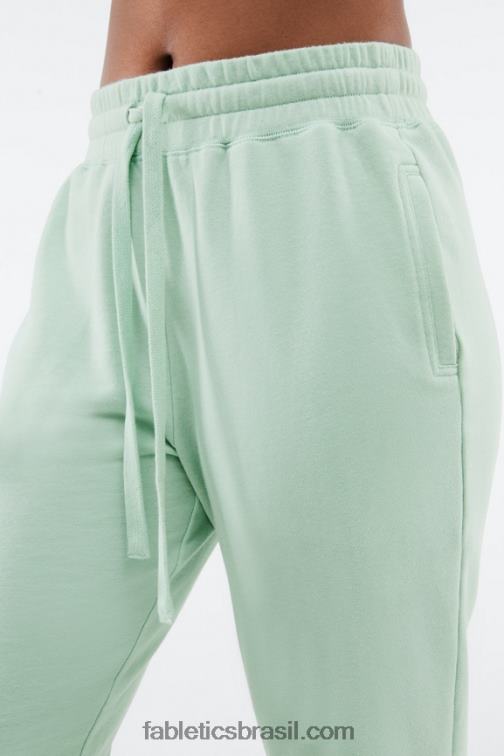 Fabletics índigo lavado/branco 420HR26 corredor de luxo terry 3 mulheres